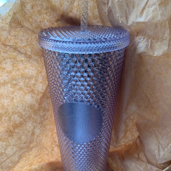 Limited Edition Silver Starbucks Holiday Tumbler - Picture 1 of 3